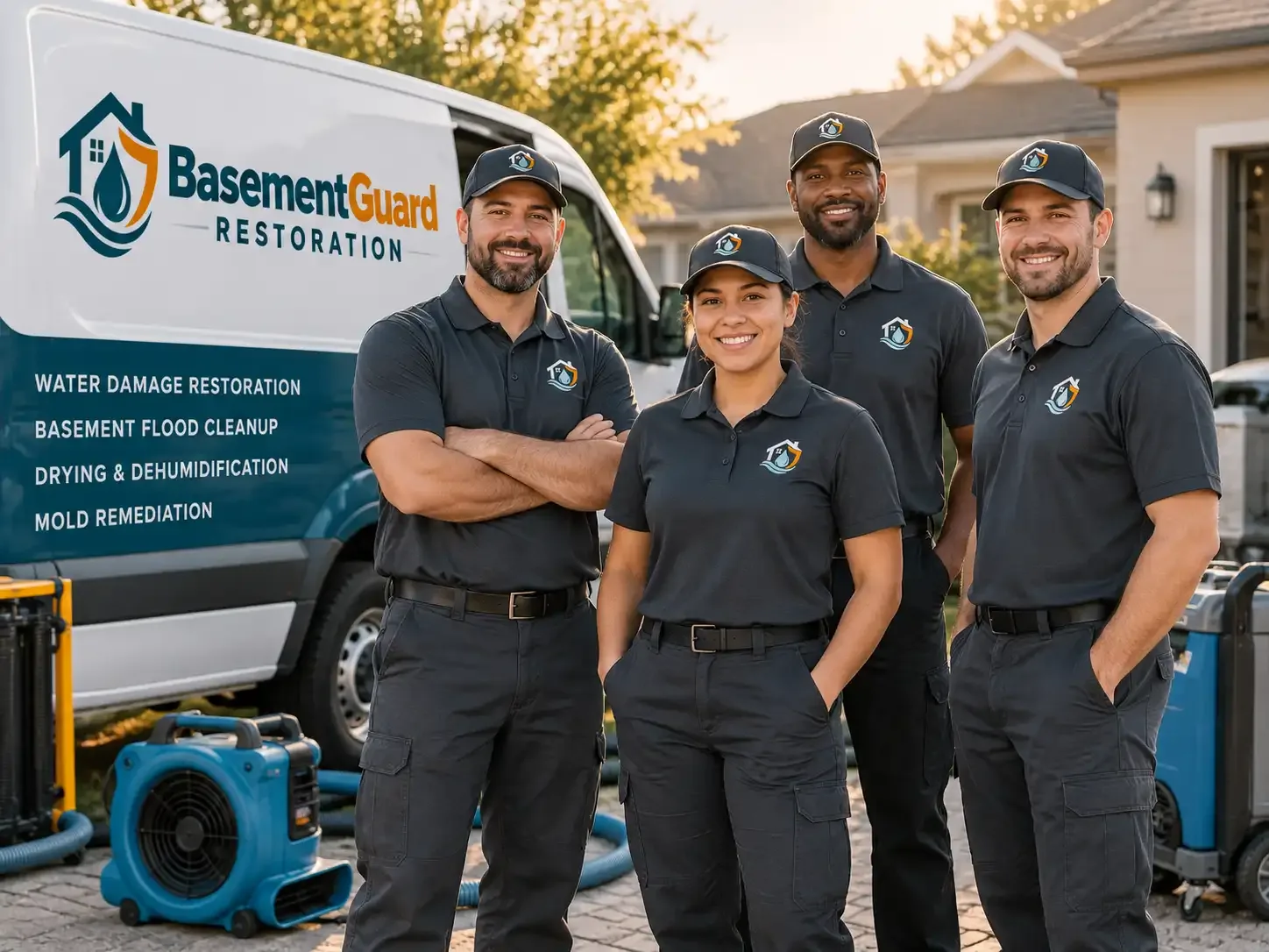 Basement Water Damage Restoration company in Marshallberg, NC